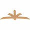 Ekena Millwork Davenport Timber Gable Bracket, Western Red Cedar, 72"W x 33"H x 1 1/2"D x 5 1/2"F, 11/12 Pitch GBW072X33X0206DAV00SWR - alternate 3